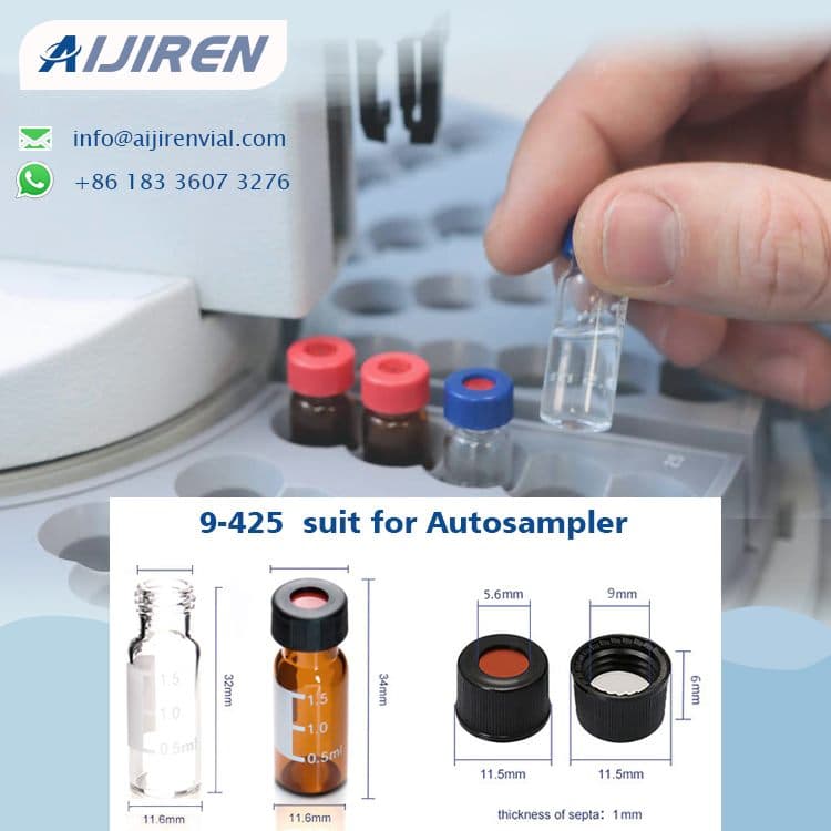 autosampler vials without borders